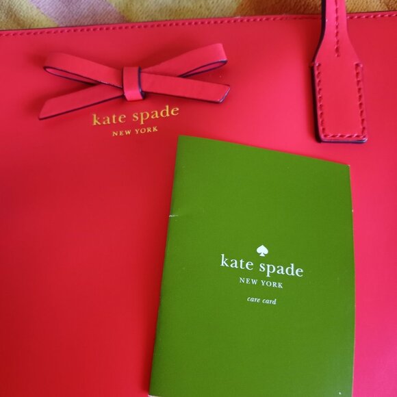 kate spade shoulder bag hot pink tote - Picture 4 of 16